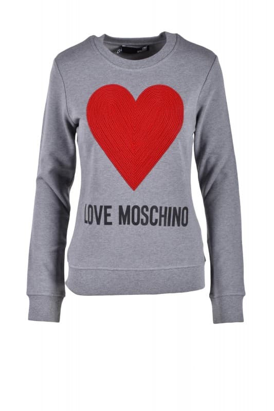 MOSCHINO-märkeströja för kvinnor GRÅ -55 - Storlek: S