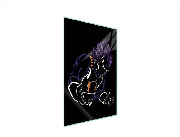 SKÄRBRÄDA I GLAS 35x52 ANIME