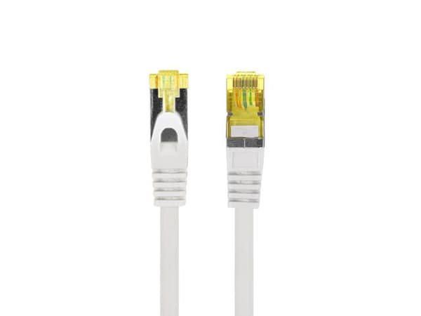 Patchkabel Lanberg S/FTP kat.6A 10m LSZH CU fluke-pass grå