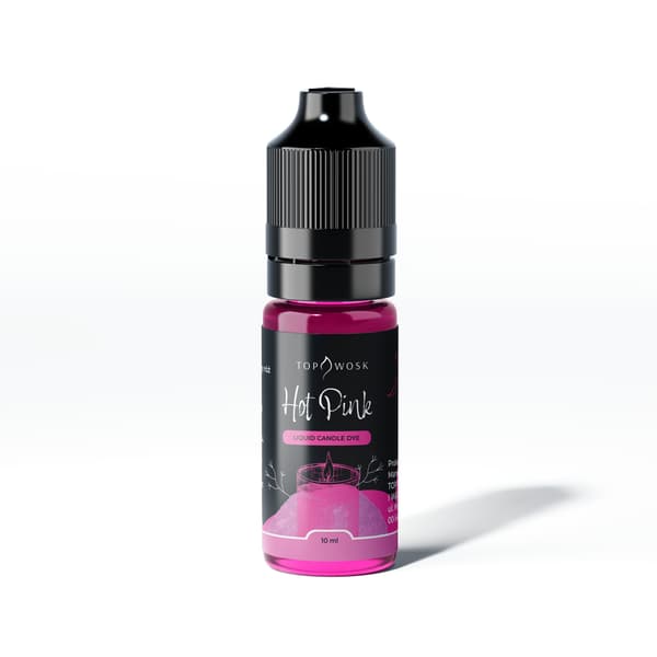 Lyserød flydende stearinlysfarve 10 ml