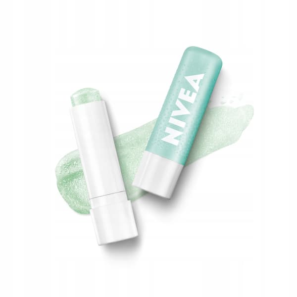NIVEA Caring Scrub blød læbeskrub med aloe vera 4,8 g
