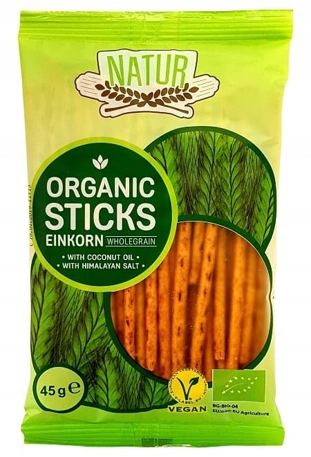 Five Transformations Sticks gjorda av einkorn 45 g
