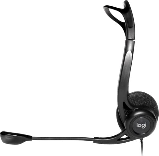 Logitech 960 Trådbundet Headset, USB-A, Svart