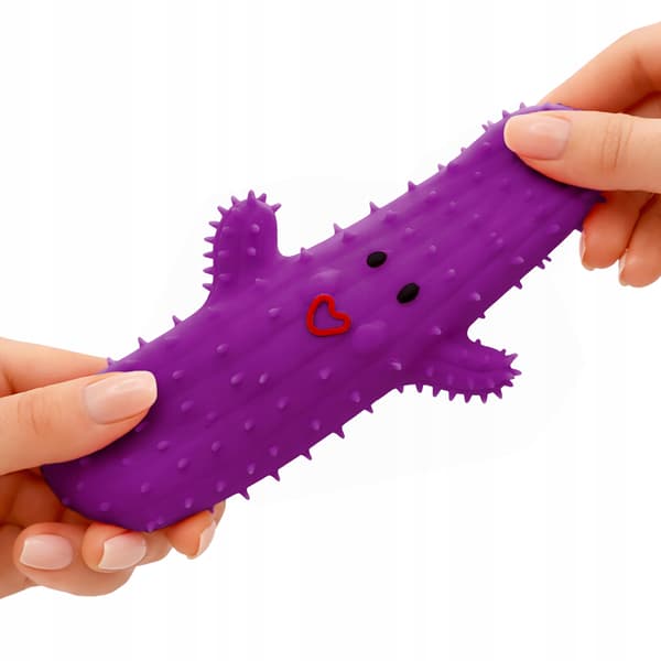 Anti-stress sensorisk squishy legetøj FARVERIG munter KAKTUS afslapning
