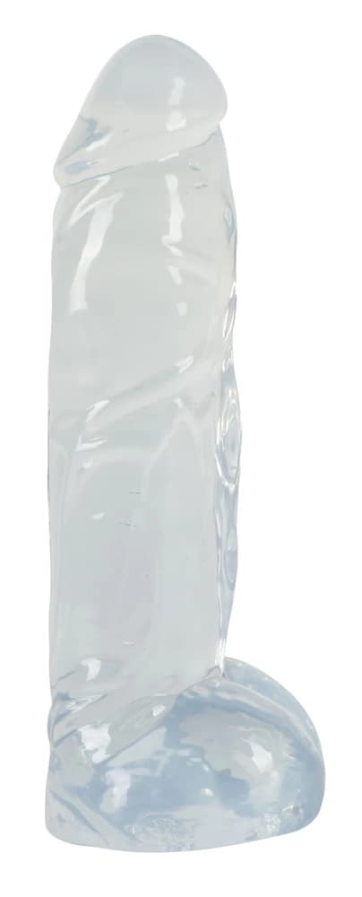 Krystal Realistisk Tyk Dildo 23cm