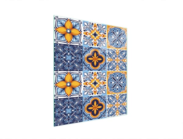 GLAS SKÄRBRÄDA 45x52 MOSAIK