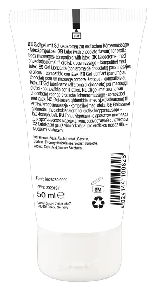 Lick It Erotisk Massage Gel Chokolade 50ml