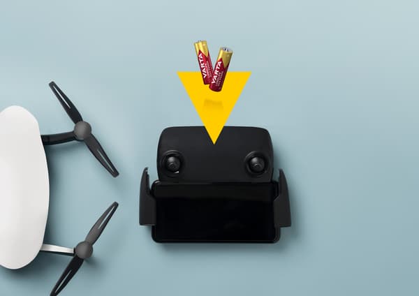 Varta LL MAX Batteri Alkaline Sticks Drone Kit AA 8x2 og AAA 8x2