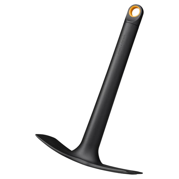 FISKARS SOLID Hacka, liten dubbelsidig trädgårdshacka för ogräsrensning