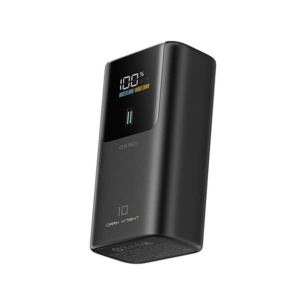 Powerbank 10000mAh USB-A USB-C 55W - grå