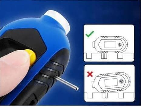 MICHELIN DIGITAL DÆKTRYKSMÅLER MED LCD-DISPLAY 2-I-1