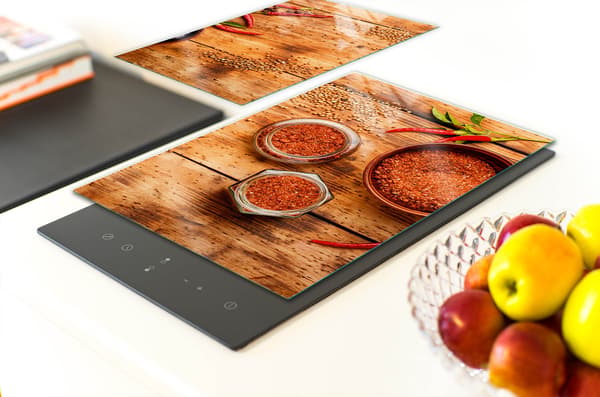 GLASSKYDDSPLATTA FÖR KÖK 65x52 CHILI
