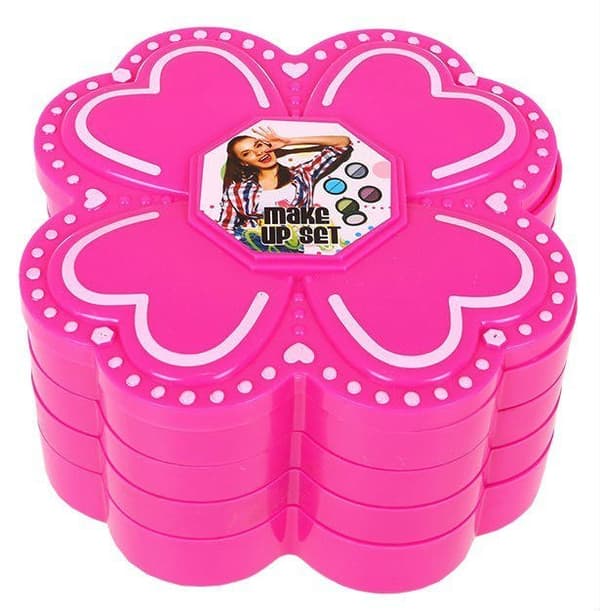 Sminkset för flickor 3+ i rosa etui