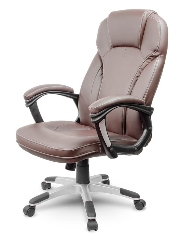 Sofotel EG-222 kontorstol i brun læder