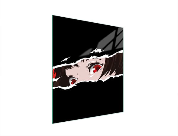 SKÄRBRÄDA I GLAS 45x52 ANIME