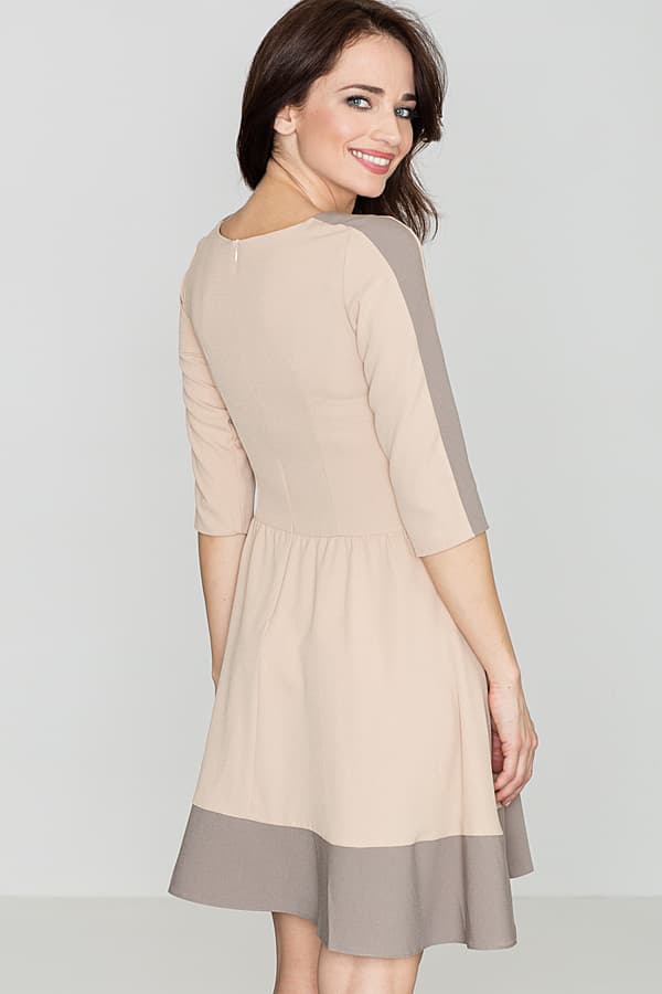 Klänning K057 Beige XL