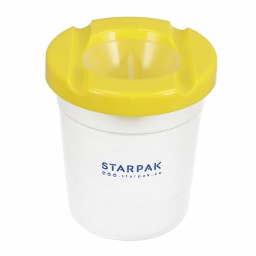 STARPAK SPILLFRI VATTENMUGG MED LOCK FÖR MÅLNING