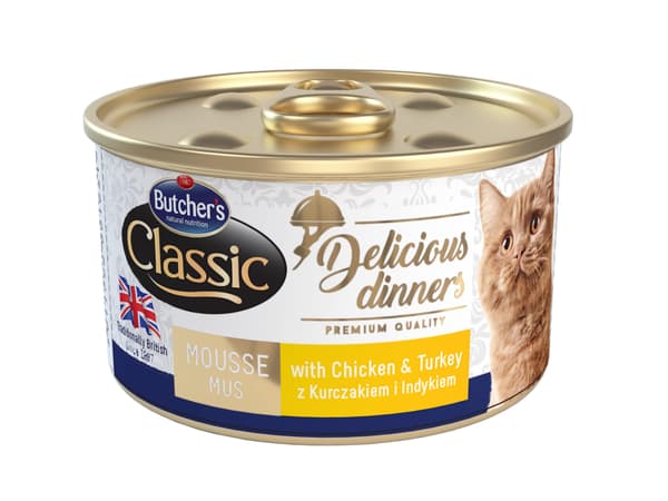 Butcher's Delicious Dinners våtfoder för katter 24x85g