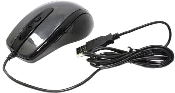 A4Tech N-708X V-Track kablet mus sort