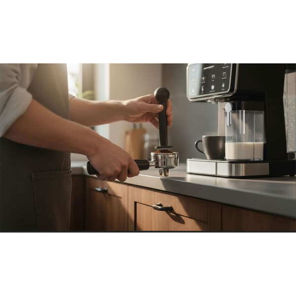 Berdsen BD-773 sort 20 bar mælkeskummer kaffemaskine