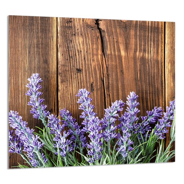 KEITTIÖN LASIPANEELI 65x60 Laventeli