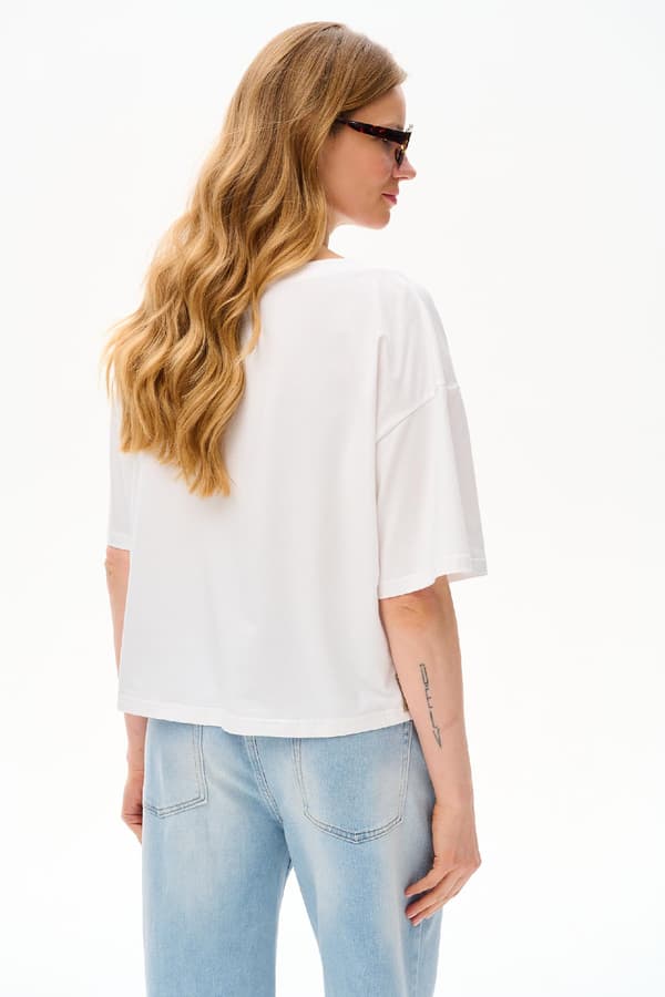Søren Damebluse Ecru 36/38