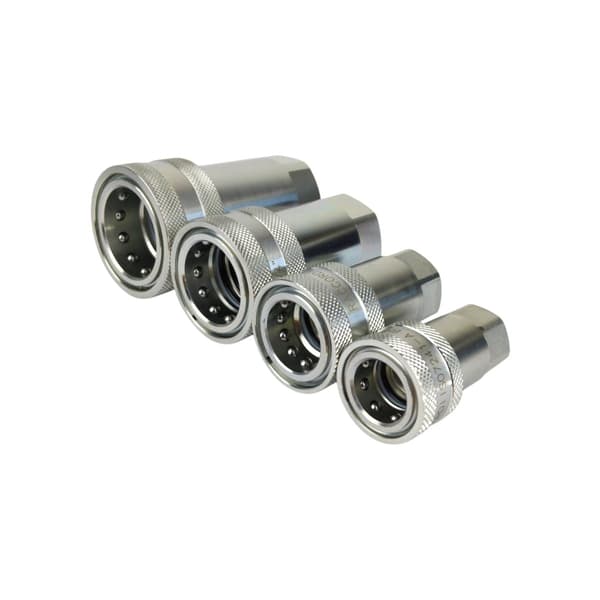 BSP 3/4" paddehat lynkobling, ISO A muffe