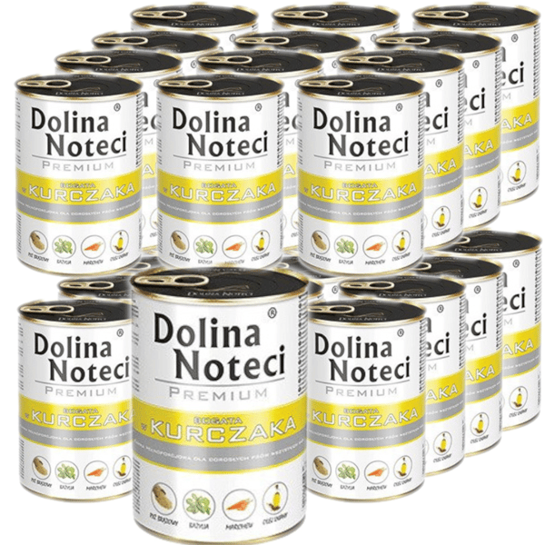 Dolina Noteci Premium våtfoder för hundar kyckling 24x400g
