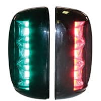 Sidonavigationslampor 112,5° LED - vitt set