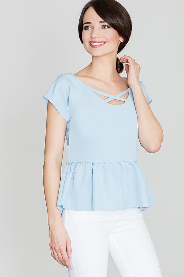Blus K396 Blå L/XL
