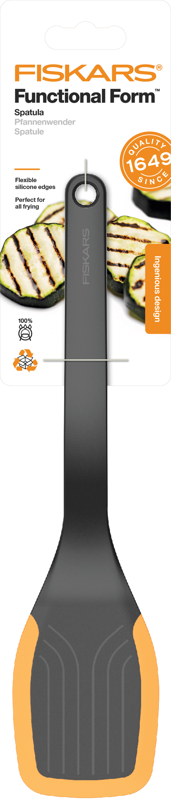 Fiskars Functional Form køkkenspatula til stekning matlagningsspatula