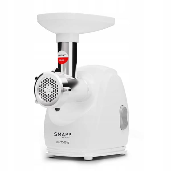 SMAPP 489.8 vit köttkvarn, 2000W, 2,5 kg
