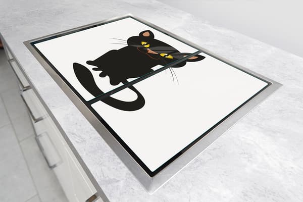 GLASSKYDDSPLÅT FÖR SPIS 75x52 KAT