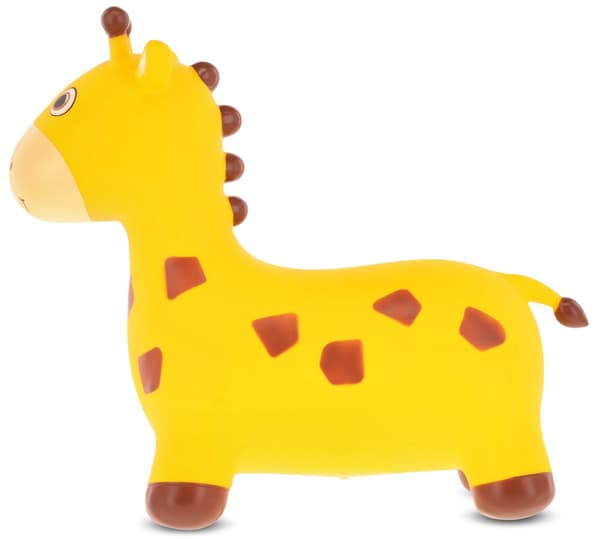 Gul giraff gummisprutan för barn med pump