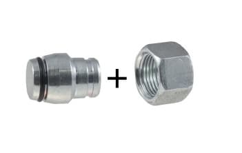 VKA-tulppa + mutteri M12x1.5 6L