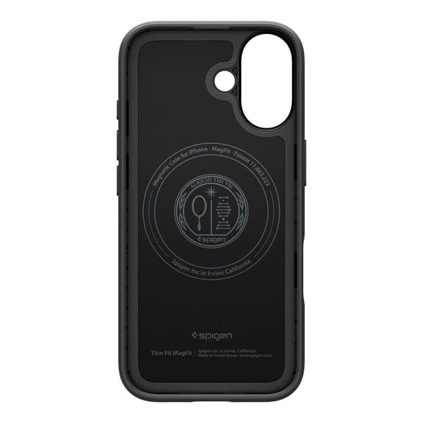 iPhone 17 Tynd MagSafe Bagcover - Sort