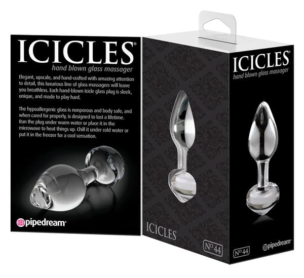 Icicles eksklusiv glasprop perfekt til massage
