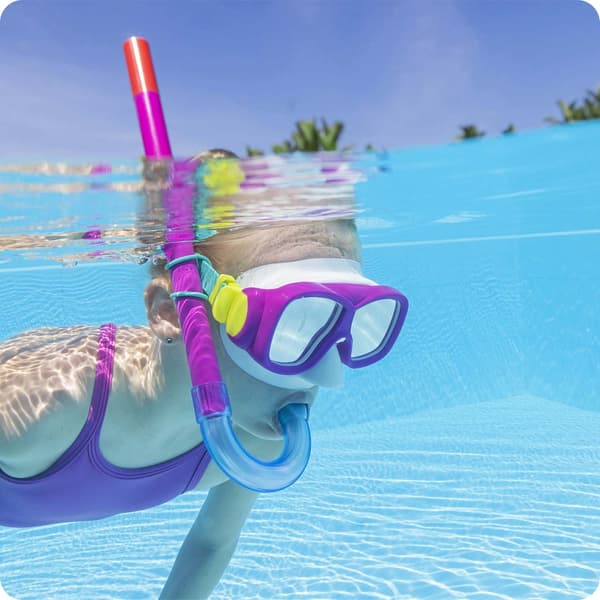 Bestway 24035 Rosa Snorkelset