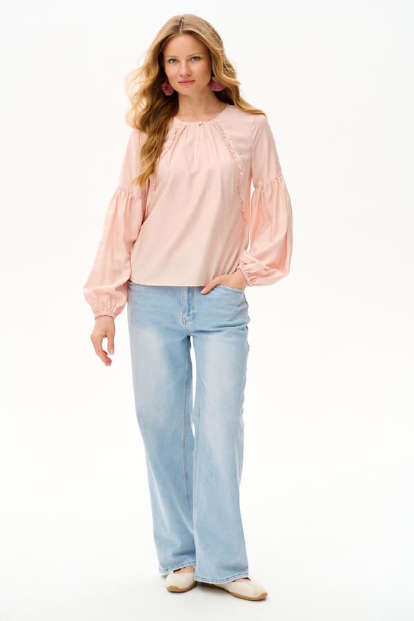 Ata Damebluse Fersken 40
