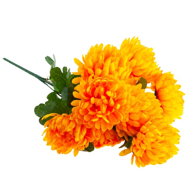 CV36254-2 KRYSANTEMUMER KUNSTIGE LIVLIGE BLOMSTER BUKETER KRYSANTEMUMER til vase