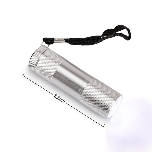 Mini LED/UV 9W kynsilamppu leimaustyökalulla
