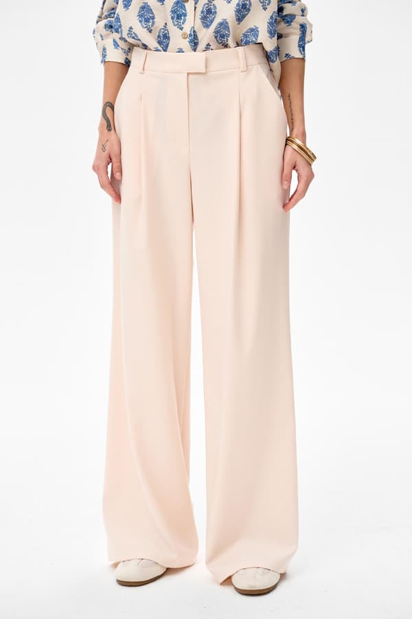 Frida Lysebeige Damebukser 42