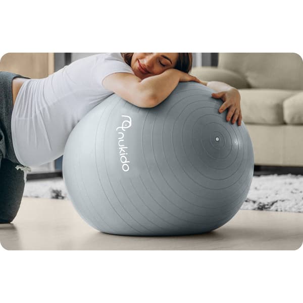 Graviditets-aerobicbold 65 cm NS-951 grå