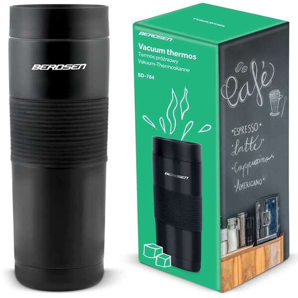 Vakuumtermokande 590 ml BD-784 sort