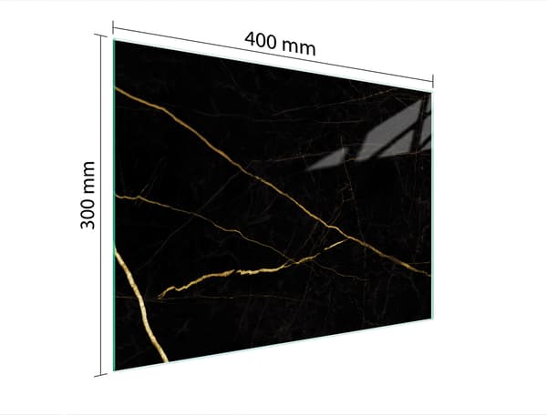 GLASSKÆREBRÆT 40x30 MARMOR