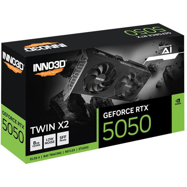 Grafikkort INNO3D RTX 5050 X2 8GB