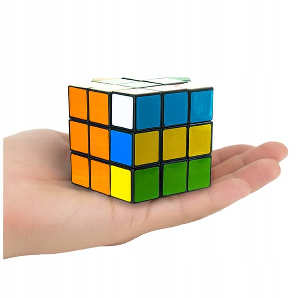 STOR LOGIKTERNING 7x7 cm PUSLESPIL klassisk MANUEL spil