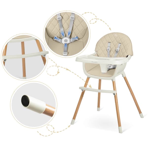 Nukido Lilo Beige Barnstol