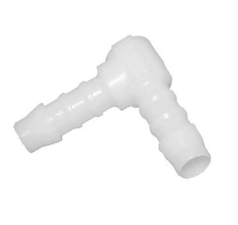 Pneumatisk plastböj för slang DN13mm WS