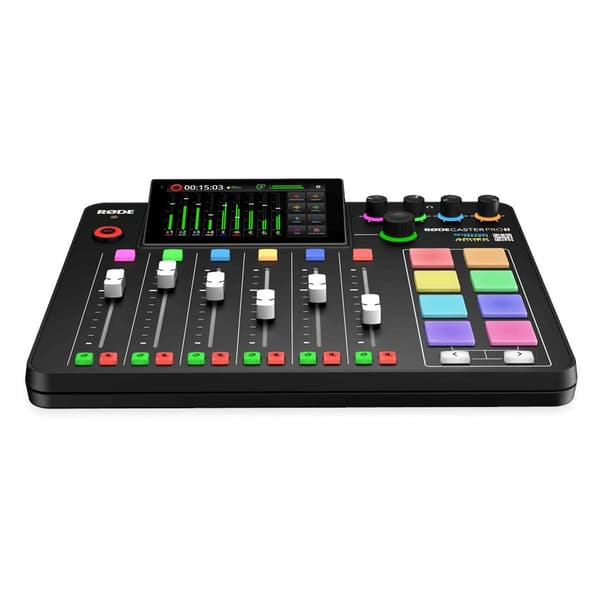 RODE Caster Pro II lydcontroller til podcastproduktion